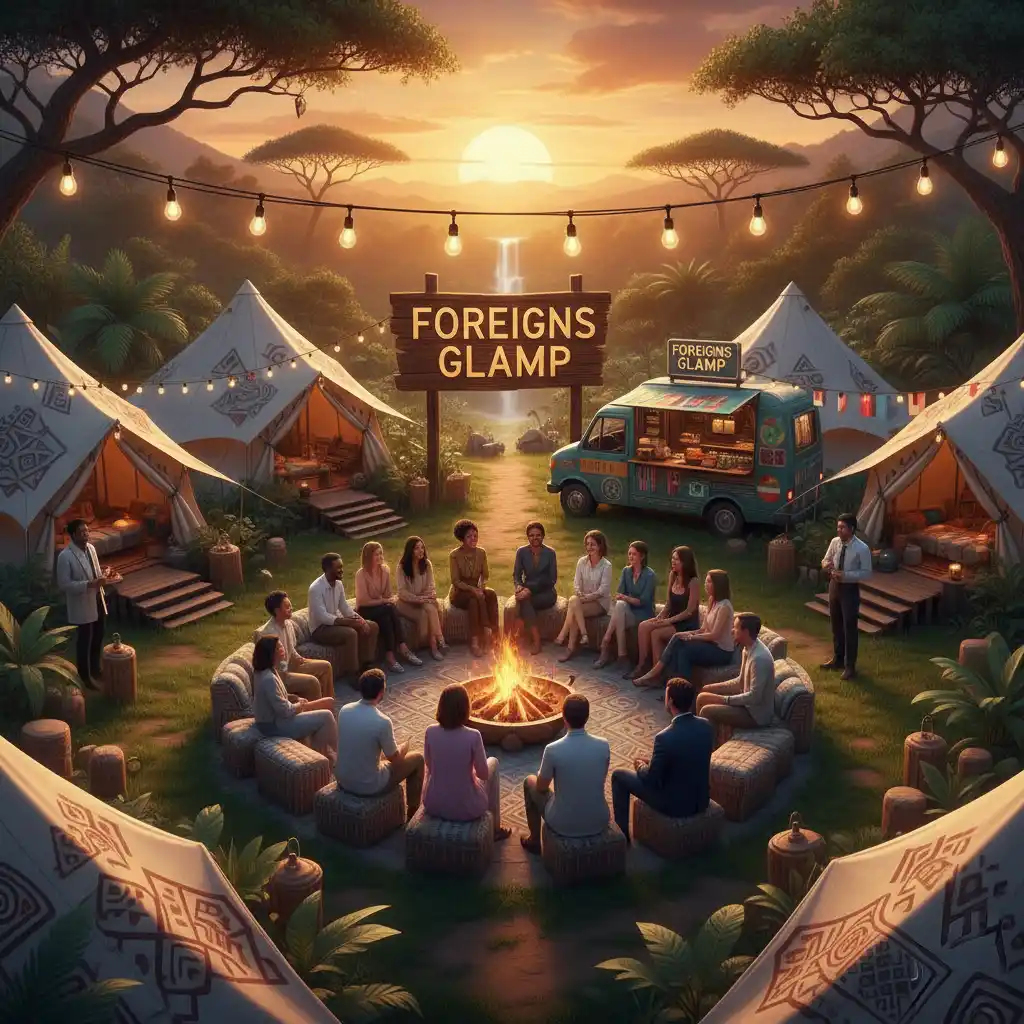 Foreigners Glamp